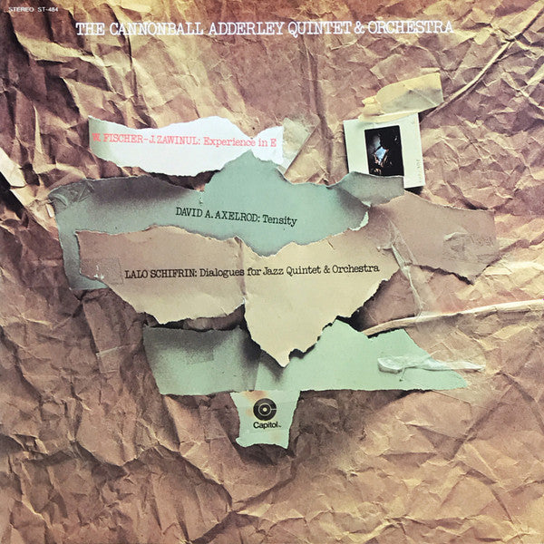 The Cannonball Adderley Quintet & Orchestra – The Cannonball Adderley Quintet & Orchestra LP