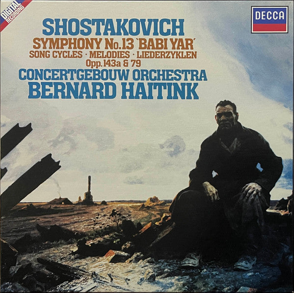 Shostakovich / Bernard Haitink - Symphony No. 13 "Babi Yar" 2LP