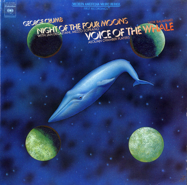 George Crumb With Jan DeGaetani, Aeolian Chamber Players – Voice Of The Whale / Night Of The Four Moons
