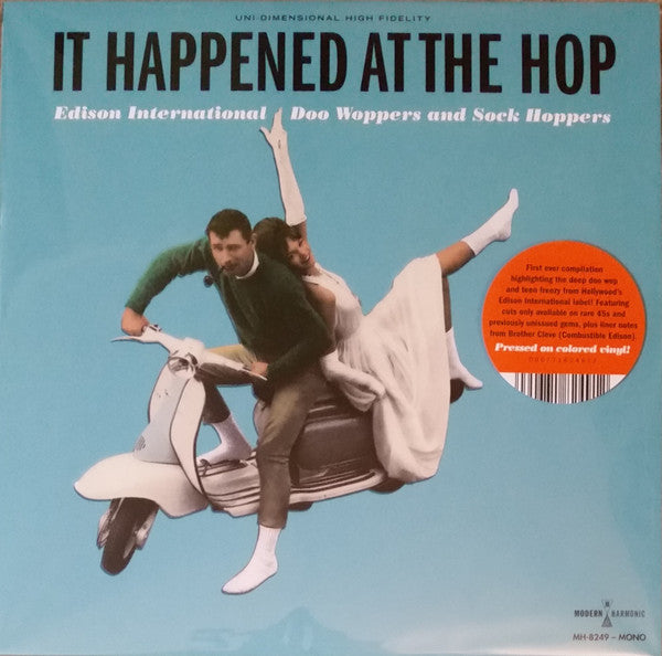 Various - It Happened At The Hop: Edison International Doo Woppers & Sock Hoppers LP