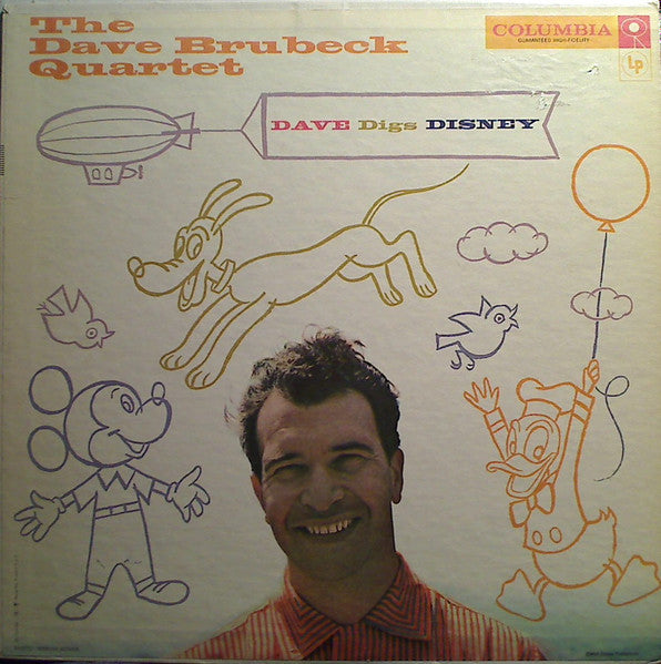 Dave Brubeck Quartet - Dave Digs Disney LP