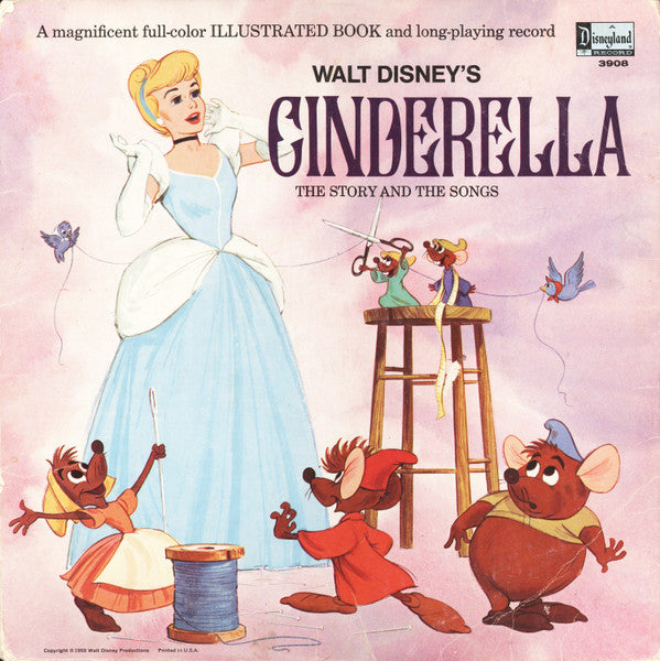 Walt Disney – Cinderella: The Story And The Songs LP