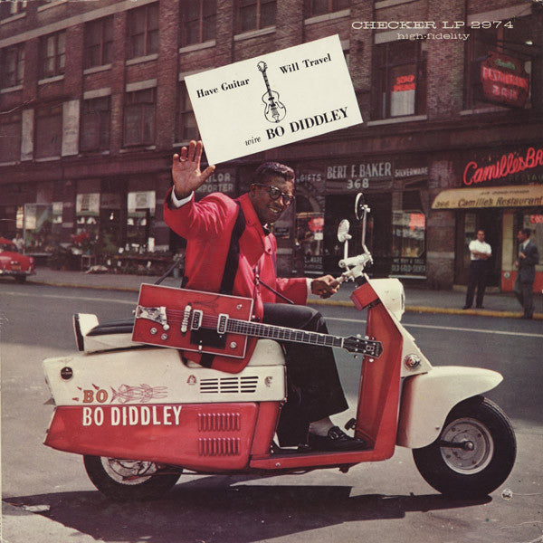 Bo Diddley – Have Guitar, Will Travel (Black Label, Deep Groove) LP