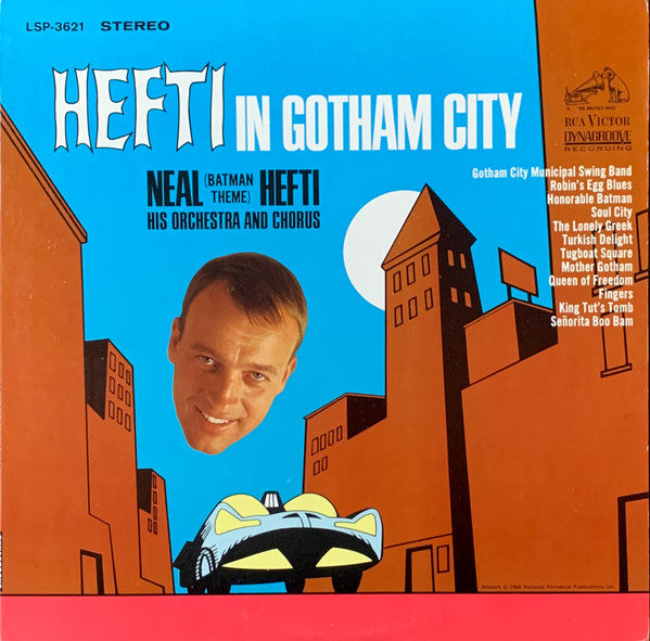 Neal Hefti His Orchestra & Chorus – Hefti In Gotham City LP