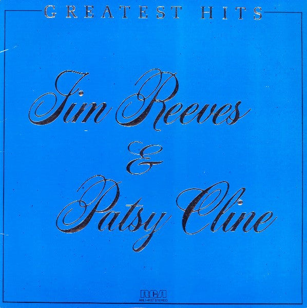 Jim Reeves & Patsy Cline – Greatest Hits LP