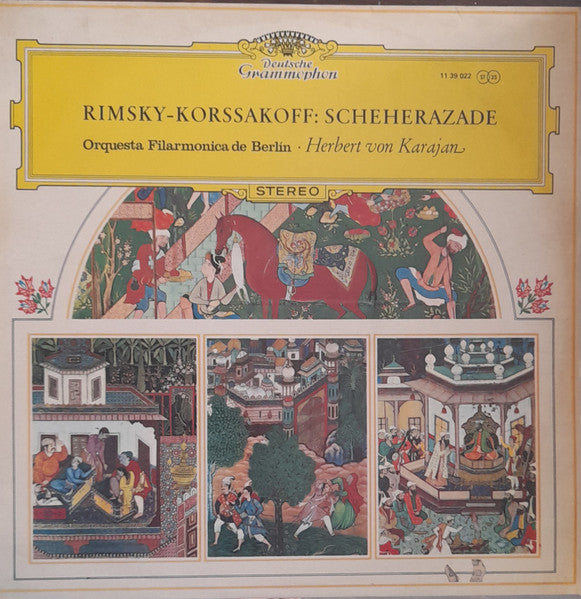 Rimsky-Korssakoff, Berlin Philharmonic, Karajan – Scheherazade, Suite Sinfónica Op. 35 LP