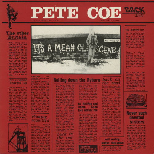 Pete Coe – It's A Mean Old Scene LP