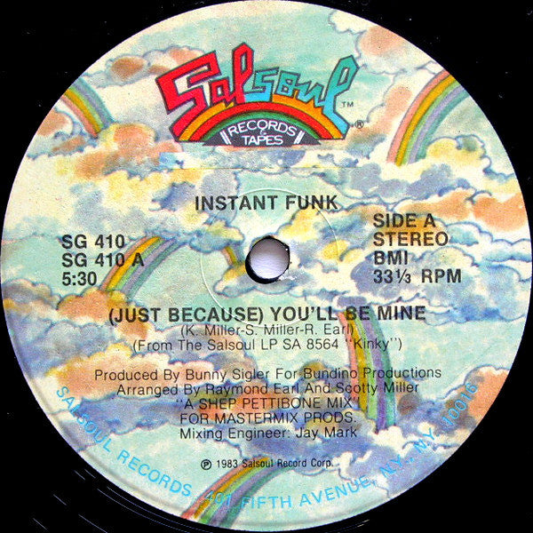 Instant Funk - (Just Because) You'll Be Mine 12"