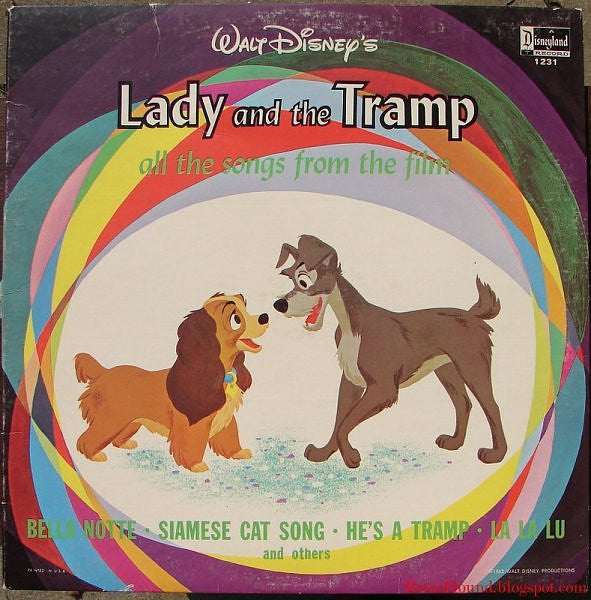 Walt Disney - Lady And The Tramp (All The Songs From The Film) LP