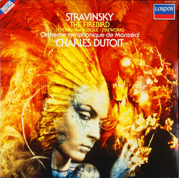 Stravinsky, Orchestre symphonique de Montréal, Charles Dutoit – The Firebird / Scherzo Fantastique / Fireworks LP