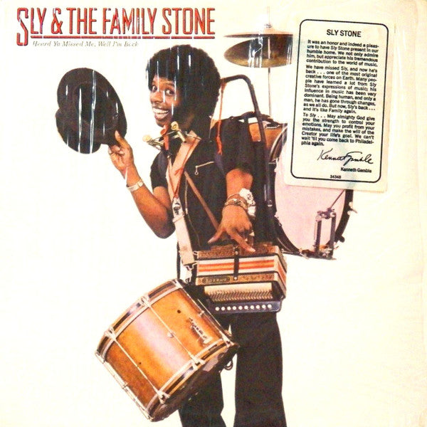 Sly & The Family Stone - Heard Ya Missed Me... (Promo) LP
