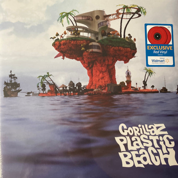 Gorillaz – Plastic Beach (Walmart Exclusive Red) 2LP