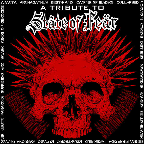 Various – A Tribute To State Of Fear (Red w/ Black Splatter) LP
