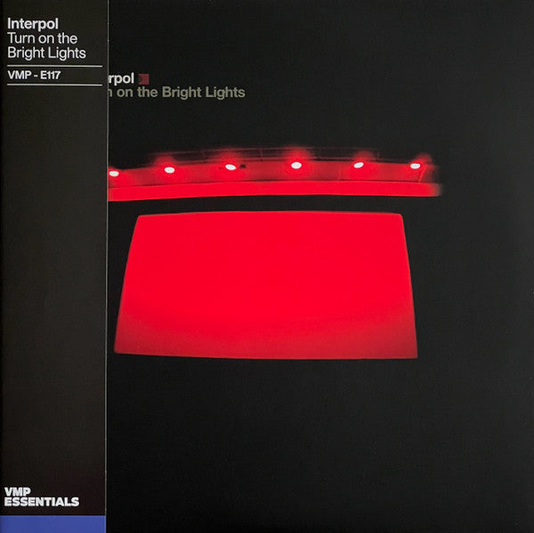 Interpol – Turn On The Bright Lights (VMP Essentials pressing, red vinyl) LP