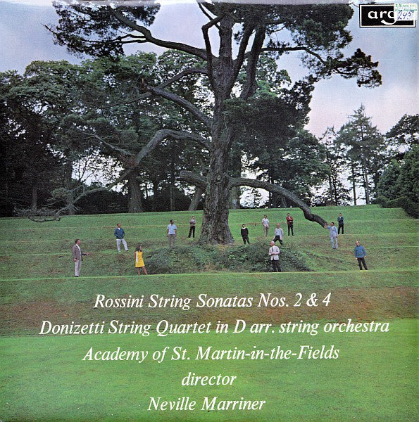 Rossini – String Sonatas Nos. 2 & 4 / String Quartet In D Arr. String Orchestra LP