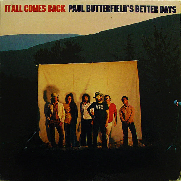 Paul Butterfield's Better Days – It All Comes Back LP