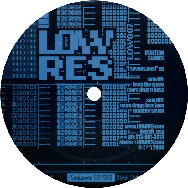 Venetian Snares – 7 Sevens.med EP