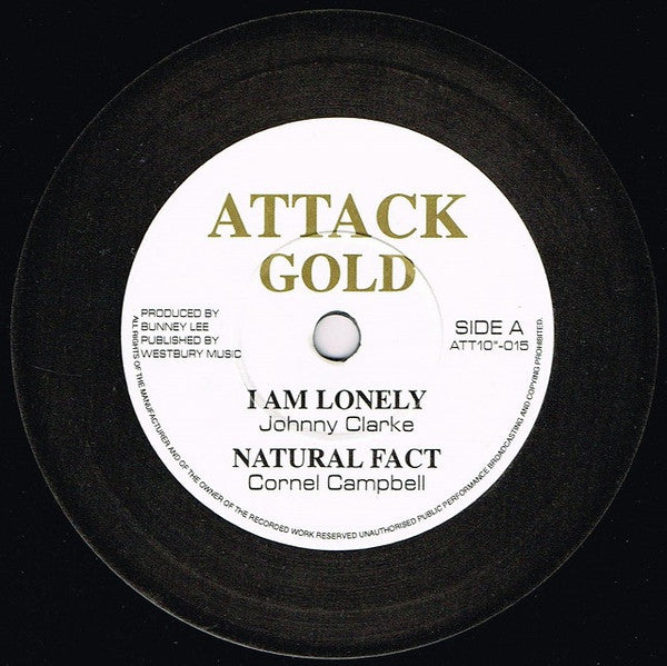Johnny Clarke / Cornel Campbell / Horace Andy – I Am Lonely / Natural Fact / It's Gonna Be Dread 10"