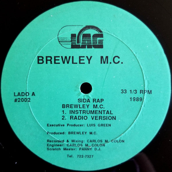 Brewley M.C. – Sida Rap 12"
