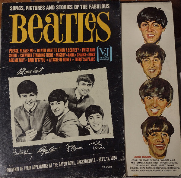 The Beatles – Songs, Pictures And Stories Of The Fabulous Beatles LP