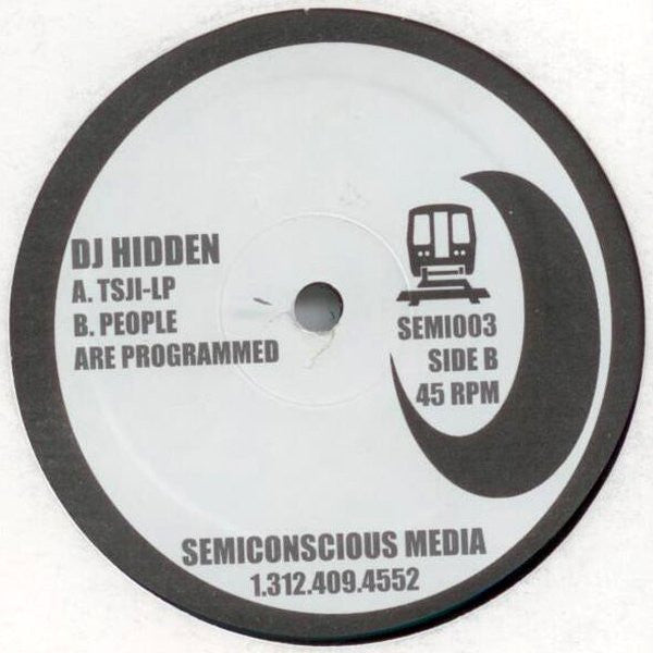 DJ Hidden - Tsji-LP / People Are Programmed 12"