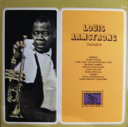 Louis Armstrong - Volume II LP