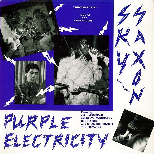 Sky "Sunlight" Saxon, Purple Electricity – "Private Party" Live At The Cavern Club LP