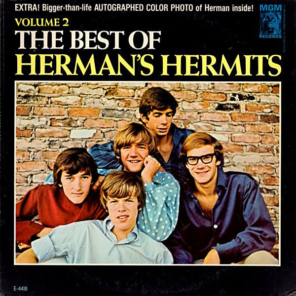 Herman's Hermits – Volume 2: The Best Of Herman's Hermits LP