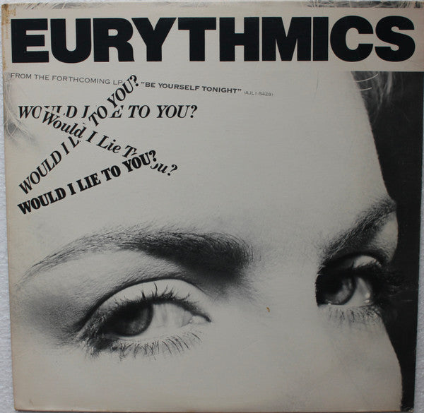 Eurythmics – Would I Lie To You? LP