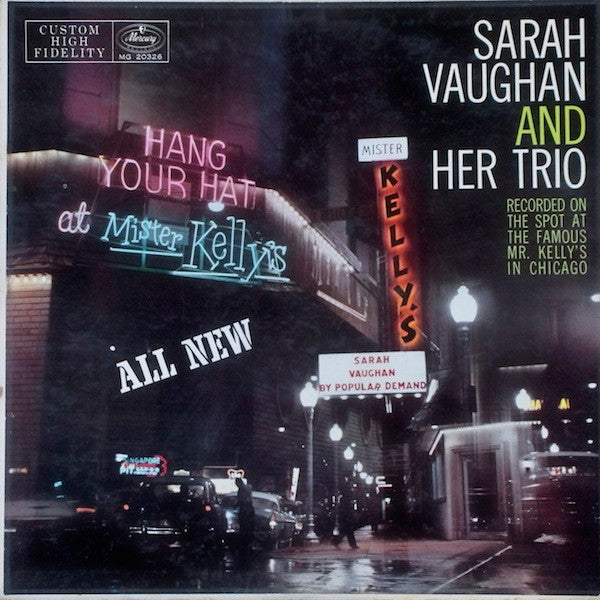 Sarah Vaughan And Her Trio – Sarah Vaughan At Mister Kelly's LP