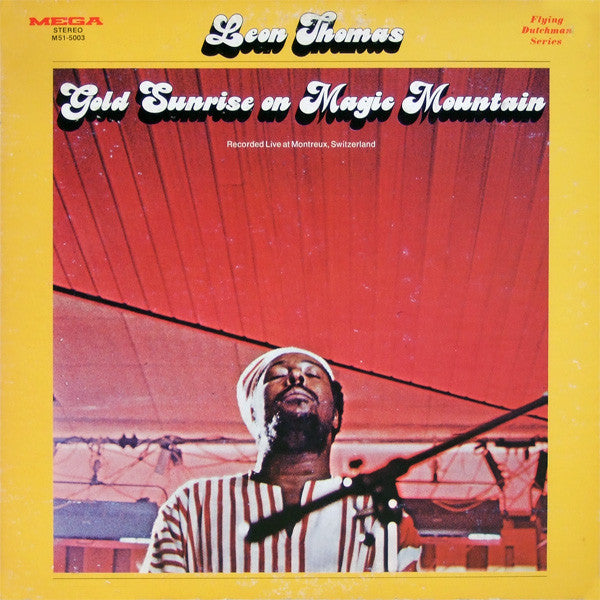 Leon Thomas - Gold Sunrise On Magic Mountain LP