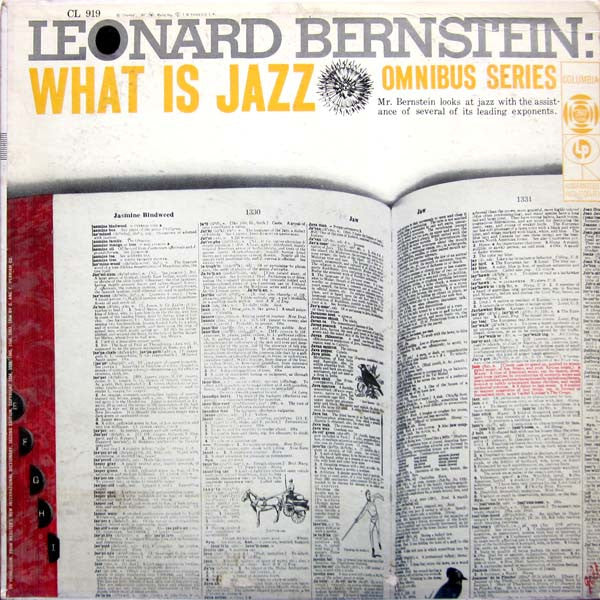 Leonard Bernstein – What Is Jazz LP