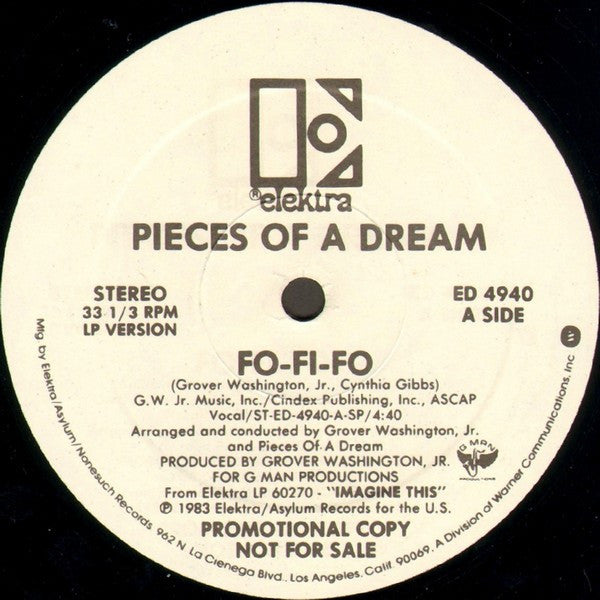 Pieces Of A Dream – Fo-Fi-Fo 12"