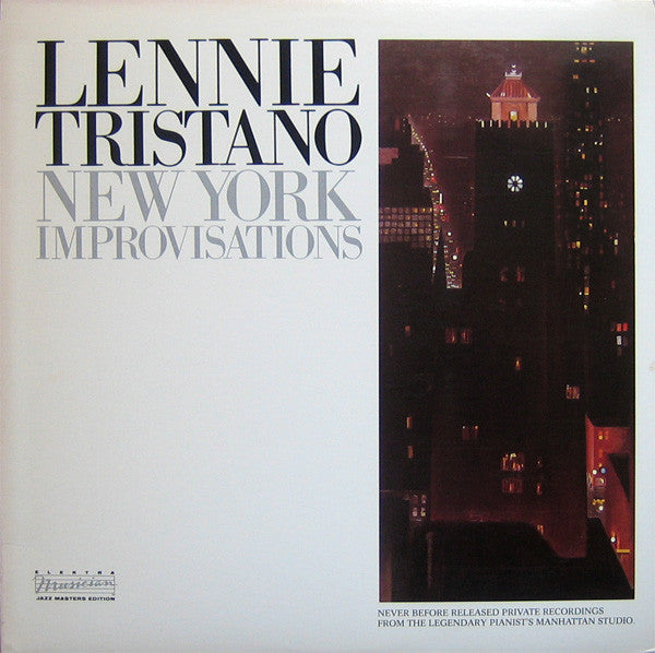 Lennie Tristano – New York Improvisations LP