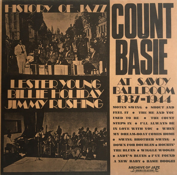 Count Basie – At Savoy Ballroom 1937-1944 LP