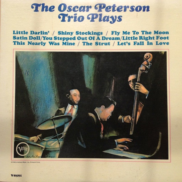 Oscar Peterson – The Oscar Peterson Trio Plays LP