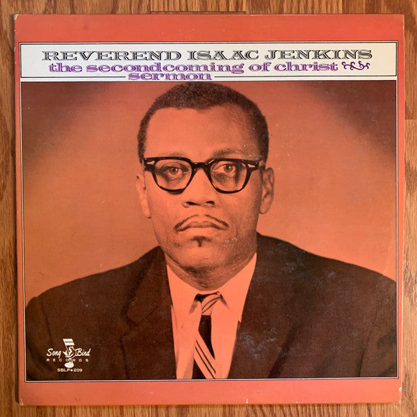 Reverend Isaac Jenkins – The Second Coming Of Christ Sermon LP