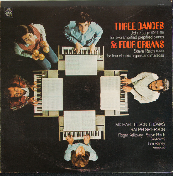 John Cage / Steve Reich - Three Dances, Four Organs LP