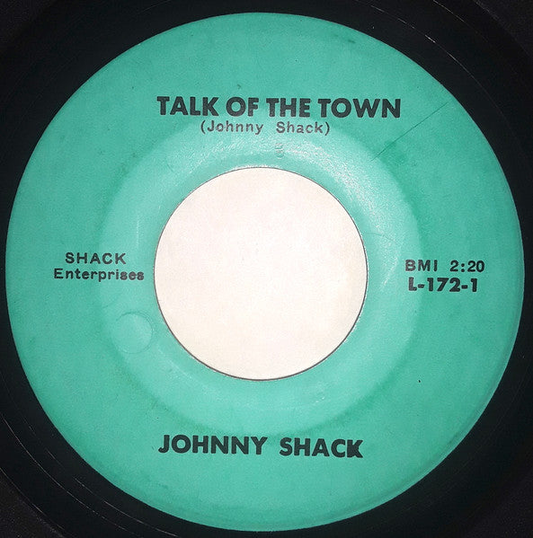 Johnny Shack & Polly Polson – Talk Of The Town 7"