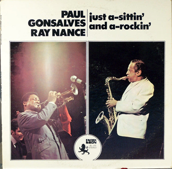 Paul Gonsalves, Ray Nance – Just A-Sittin' And A-Rockin' LP