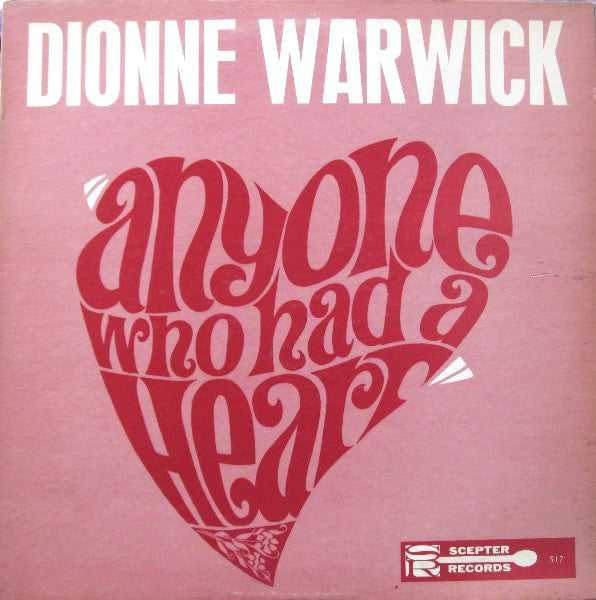 Dionne Warwick - Anyone Who Had a Heart LP