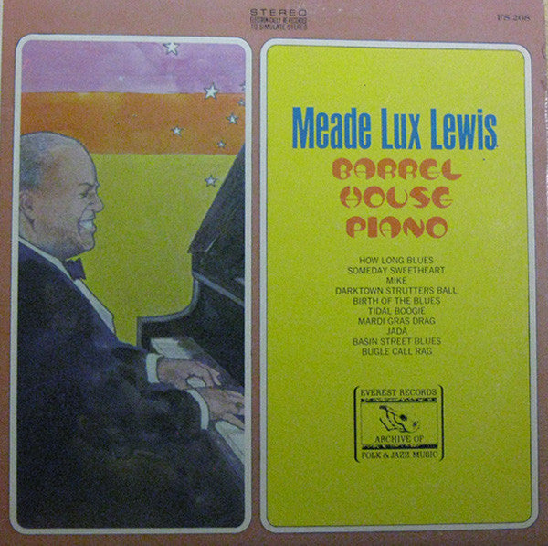 Meade Lux Lewis - Barrel House Piano LP