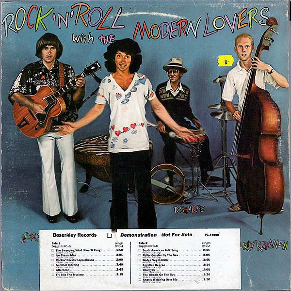 The Modern Lovers - Rock N Roll With... (Promo) LP