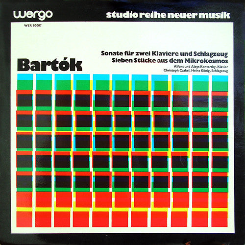 Bartók | Alfons und Aloys Kontarsky, Christoph Caskel, Heinz König – Sonate Für Zwei Klaviere Und Schlagzeug / Sieben Stücke Aus Dem Mikrokosmos LP