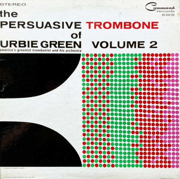 Urbie Green And His Orchestra – The Persuasive Trombone Of Urbie Green Volume 2 LP