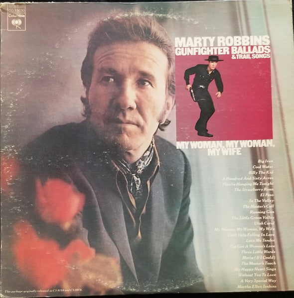 Marty Robbins – Gunfighter Ballads & Trail Songs / My Woman, My Woman, My Wife 2LP
