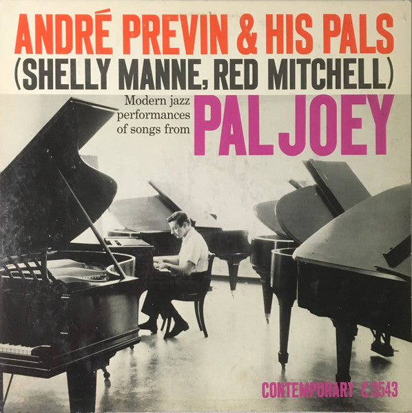 André Previn & His Pals – Modern Jazz Performances Of Songs From Pal Joey LP