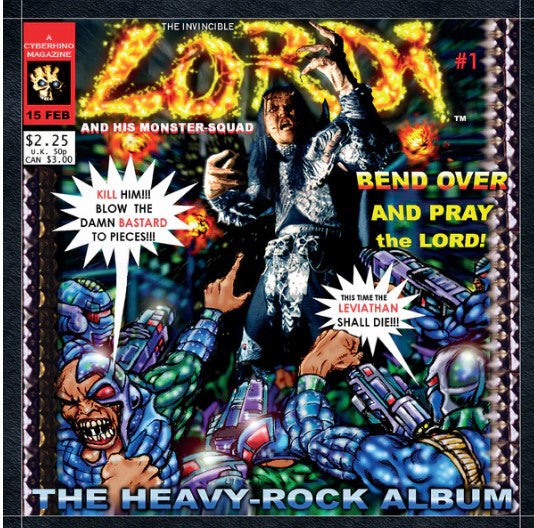 Lordi – Bend Over And Pray The Lord (Silver & Black Marbled) 2LP