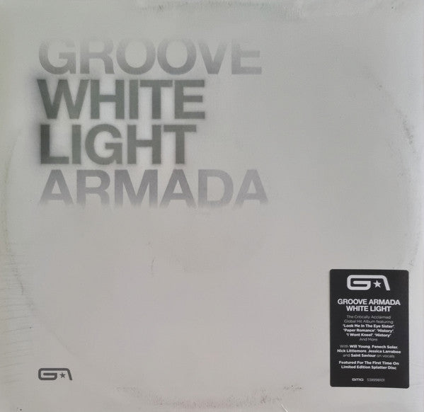 Groove Armada – White Light (White & Black Splatter Vinyl) LP