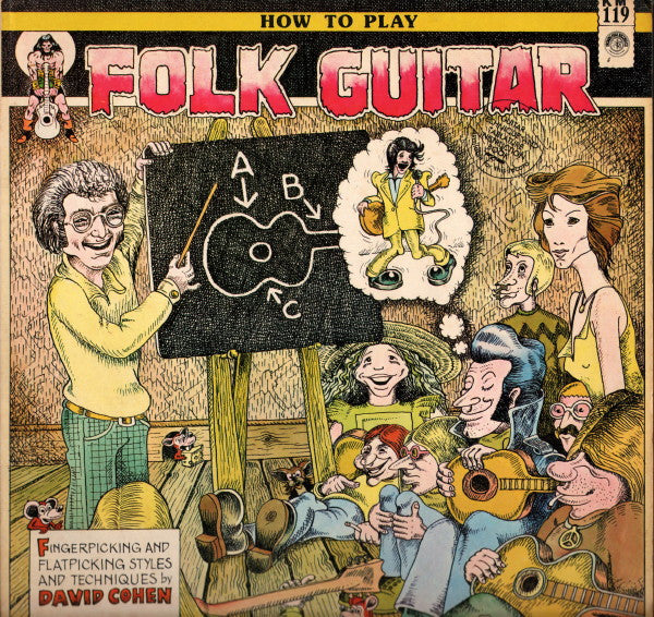 David Cohen – How To Play Folk Guitar LP